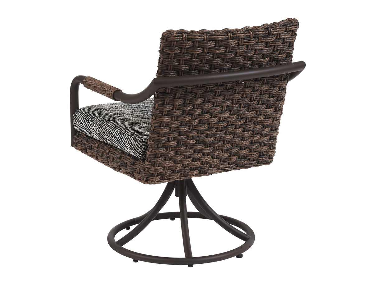 Kilimanjaro - Swivel Rocker Dining Chair - Dark Brown