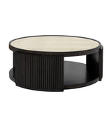 Rivera - Coffee Table - Espresso Oak / Gold