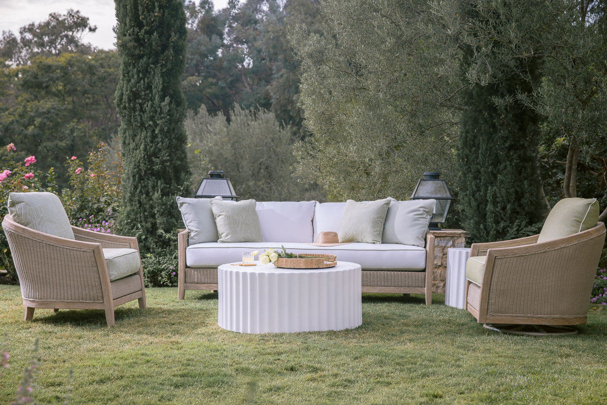 Cambria - Sofa - Gray / White