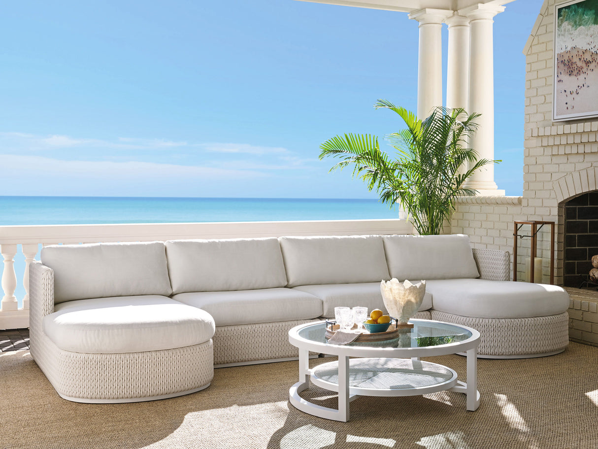 Ocean Breeze Promenade - Sectional - White