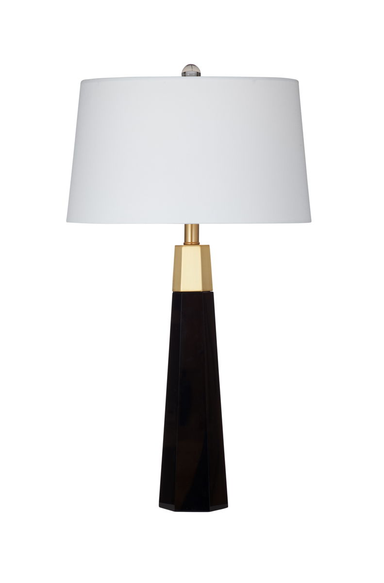 Jassy - Table Lamp - Black / Brass