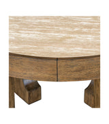 Canyon - Dining Table - Beige / Espresso