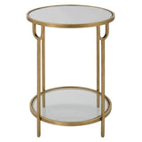 Side Table - Antique Gold