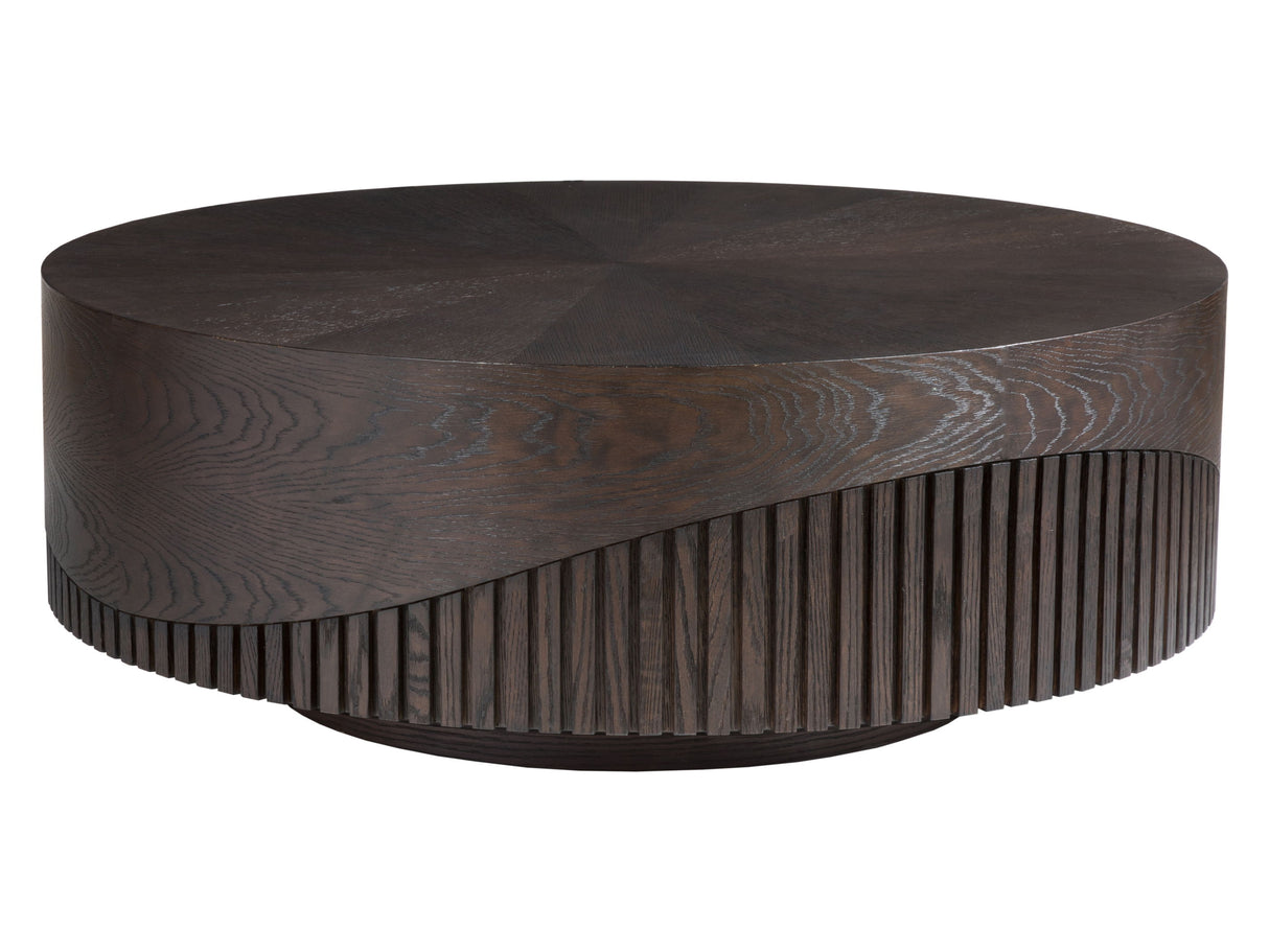 Signature Designs - Nightfall Round Cocktail Table - Dark Brown