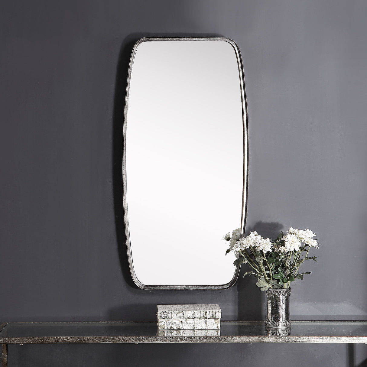 Mirror - Antique Silver