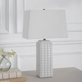 Table Lamp - Gloss White - Ceramic