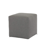 Bazaar - Pouf Cube In Heritage Granite - Granite