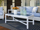 Ocean Breeze Promenade - Rectangular Cocktail Table - White