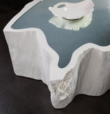 Signature Designs - Capitola Asymmetrical Cocktail Table - White