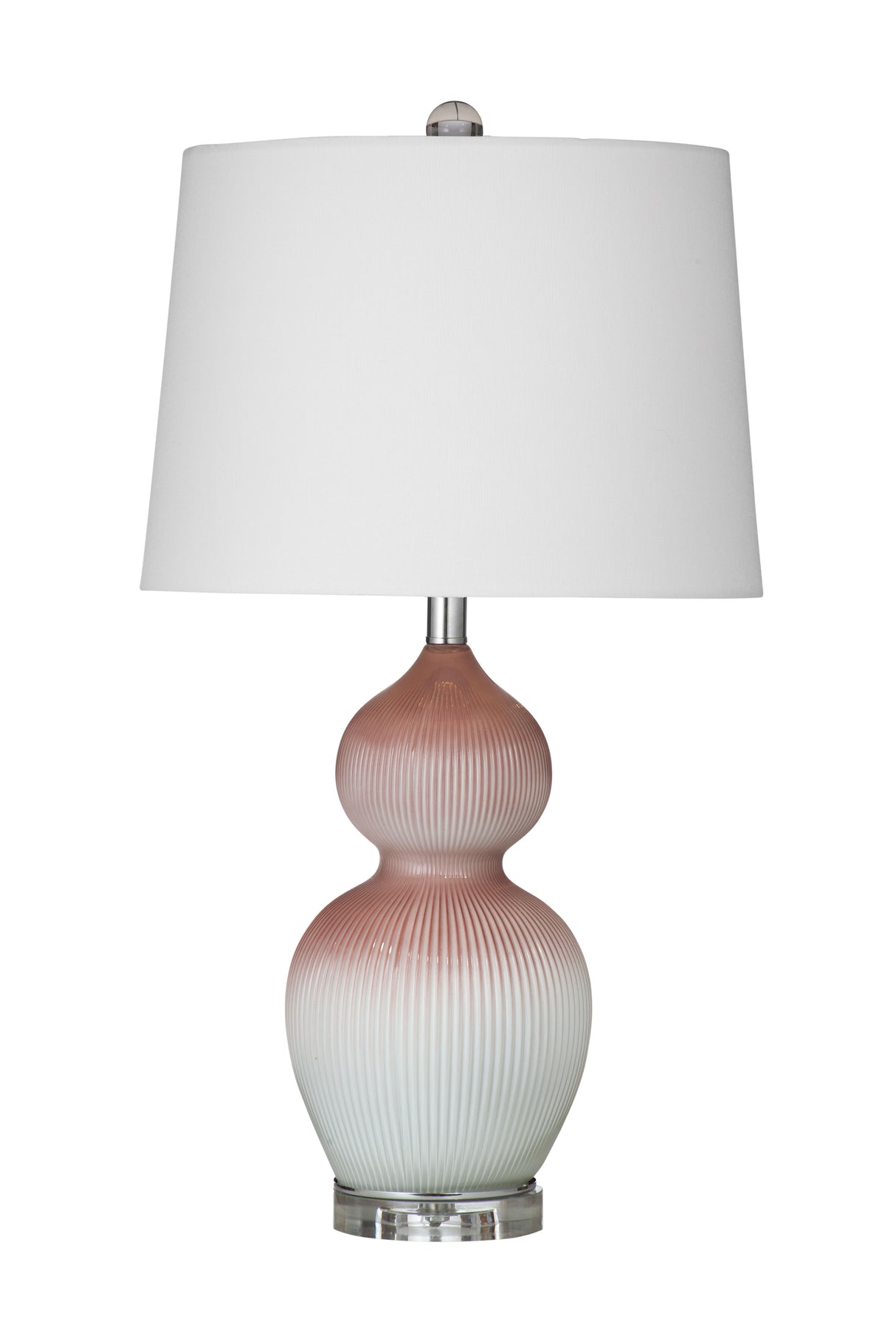 Camden - Table Lamp - Cream / Pink