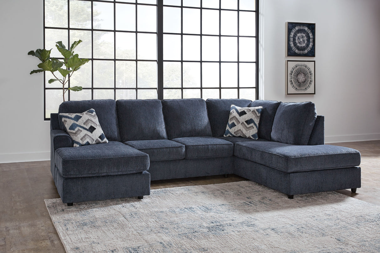 Albar Place - Sectional With Ottoman