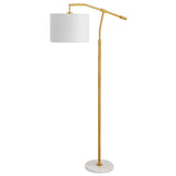 Floor Lamp - Gold Stem