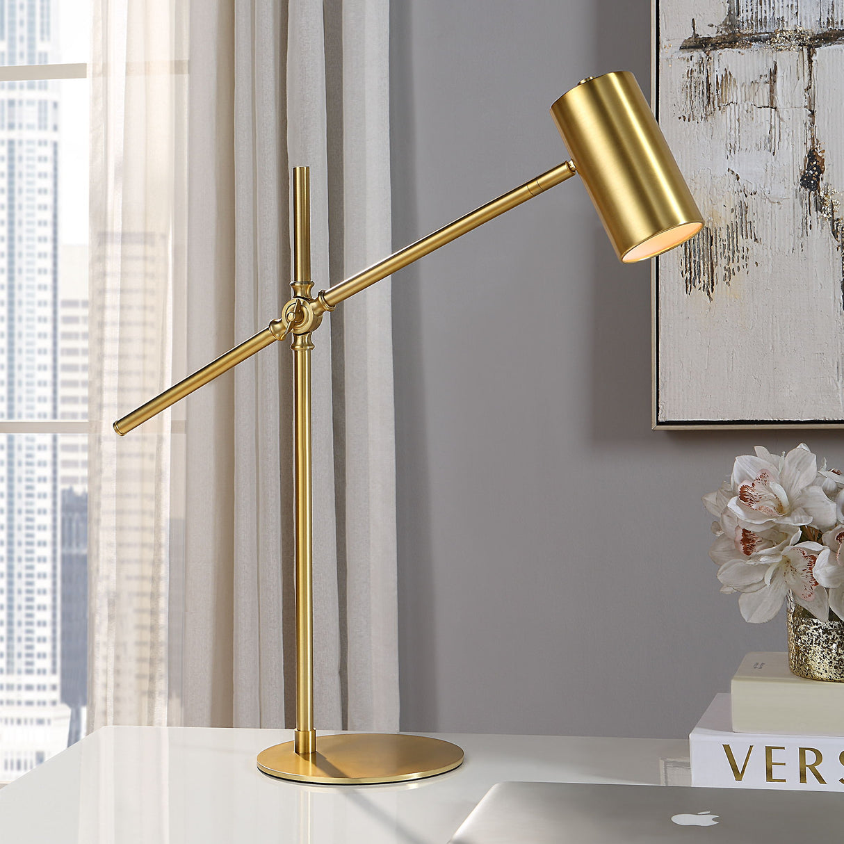 Desk Lamp - Brushed Gold