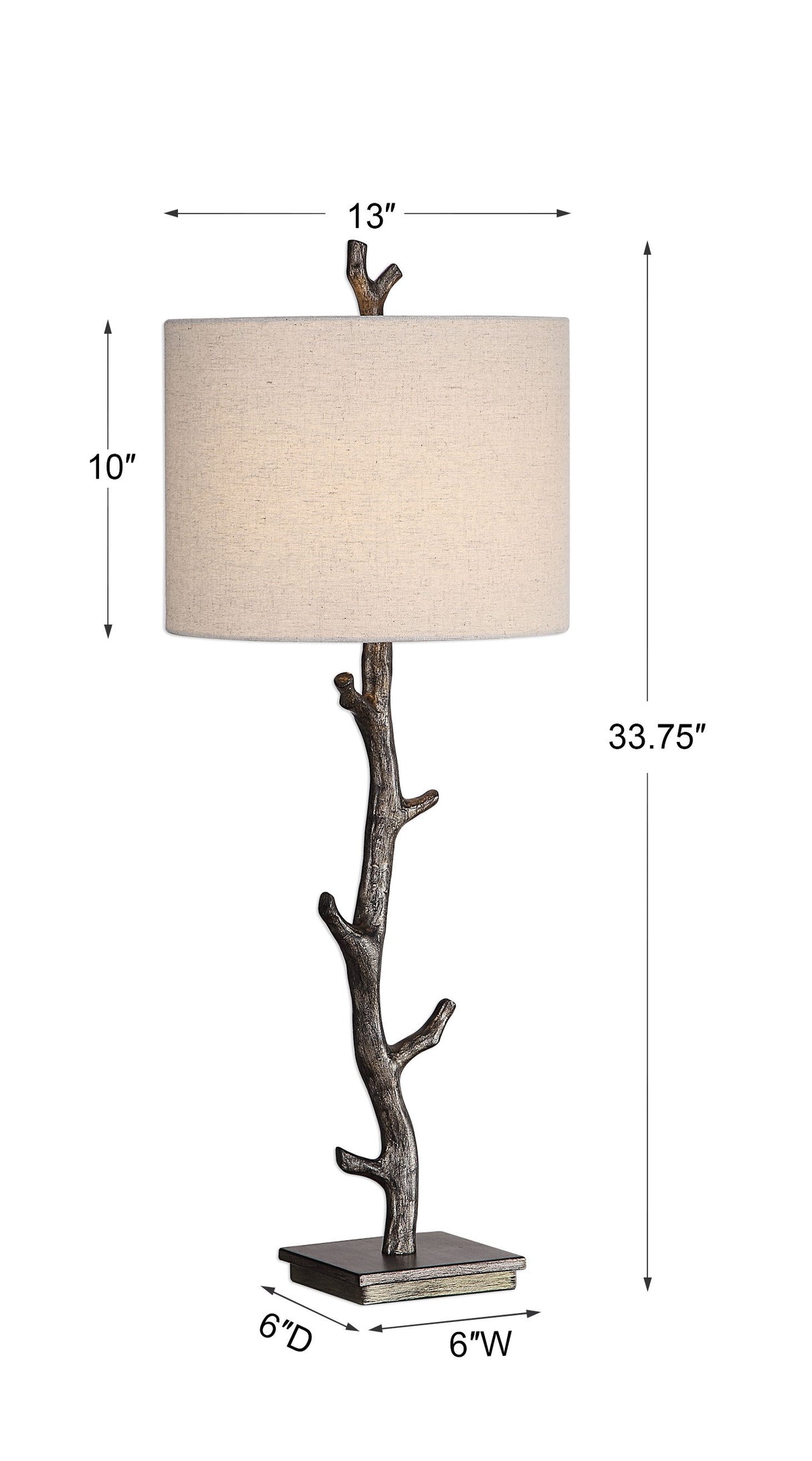 Table Lamp - Dark Bronze