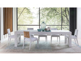 Signature Designs - Osiris Rect Dining Table - Pearl Silver