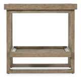 Sonnet - Rectangular End Table - Gray