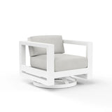 Newport - Swivel Club Chair - Frost