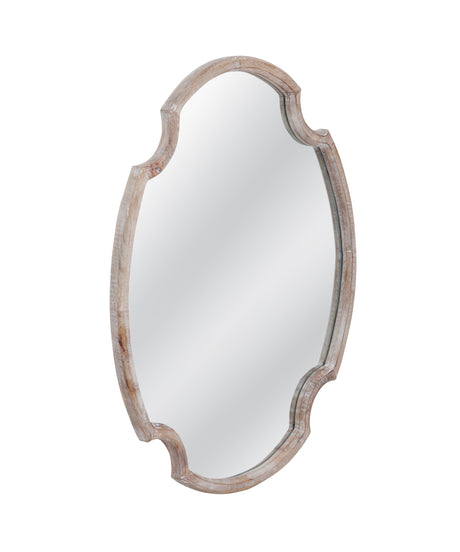 Fairvale - Wall Mirror - White Wash