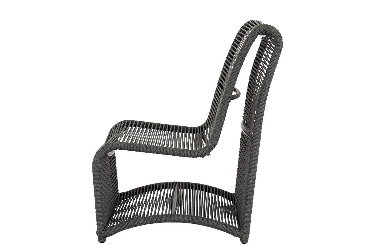 Milano - Armless Club Chair - Slate