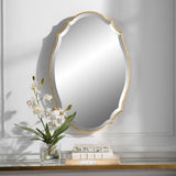 Antiqued Mirror - Metallic Gold