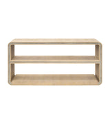 Damone - Console Table - Cerused White Oak