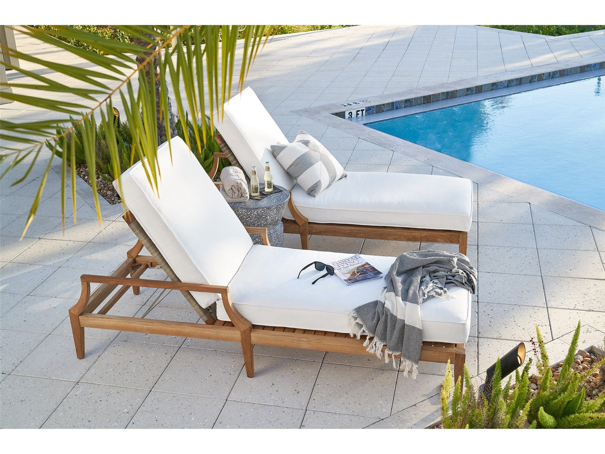 Coastal Living Outdoor - Chesapeake Chaise Lounge - Special Order - White