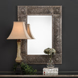 Mirror - Antiqued Rust Gray