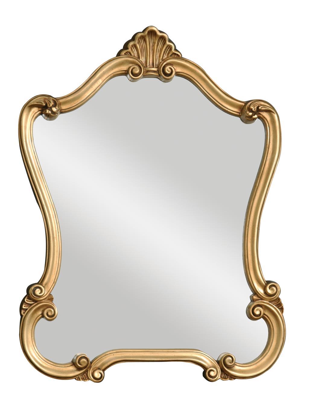 Mirror - Lightly Distressed Gold