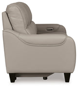 Mercomatic - Power Reclining Sofa With Adj Headrest