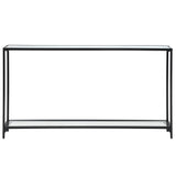 Console Table - Satin Black