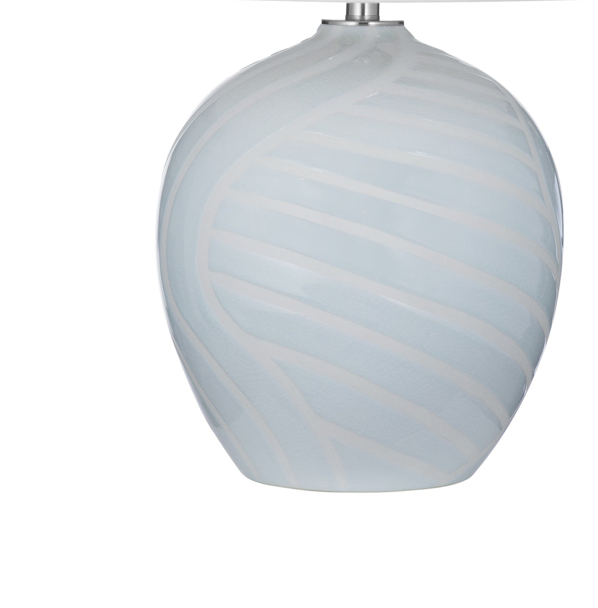 Lyance - Table Lamp - Light Blue / Cream