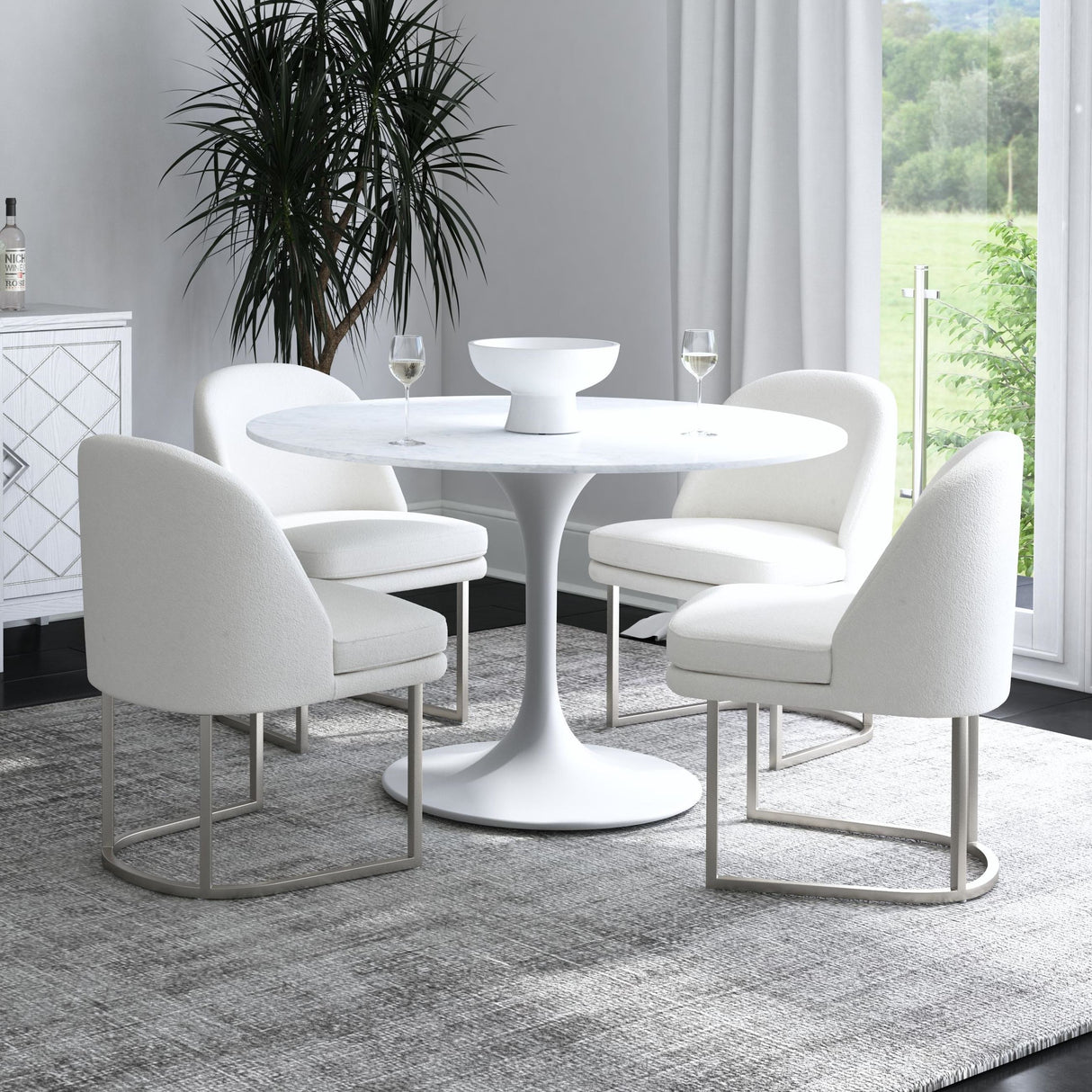 Pearl - Dining Chair - White