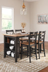 Gesthaven - Rectangular Dining Room Counter Set