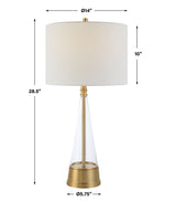 Table Lamp - Antique Brass