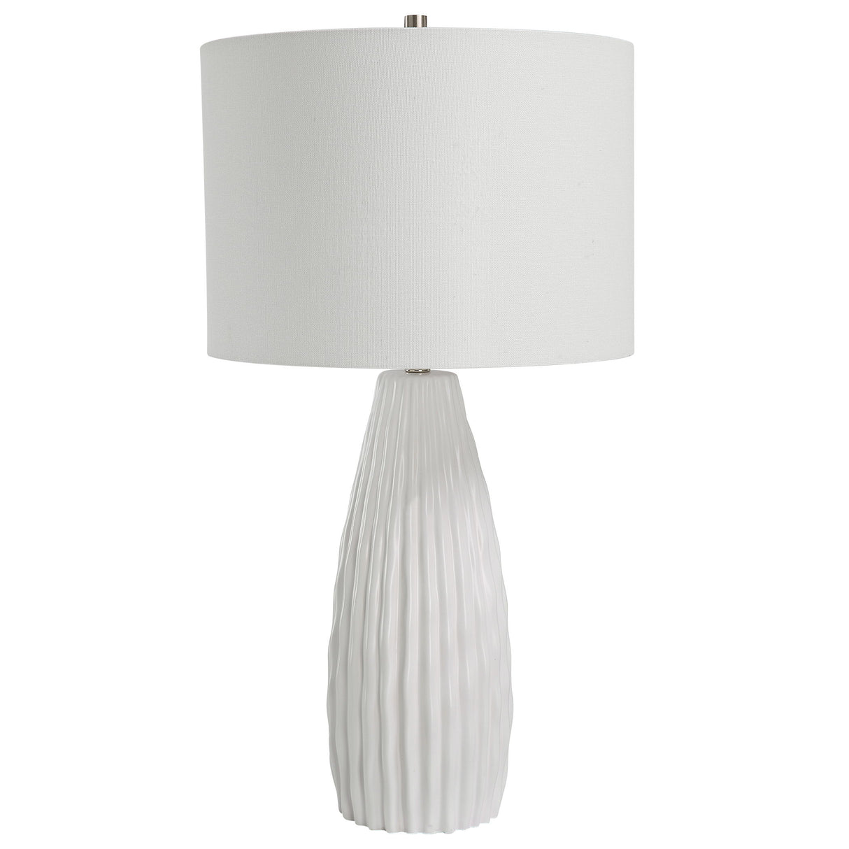 Table Lamp - Satin White