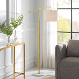 Floor Lamp - Gold Stem