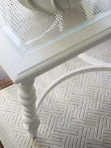 Villa Blanca - Cyprus Square End Table - White