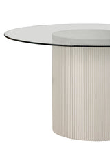 Lena - Dining Table - White