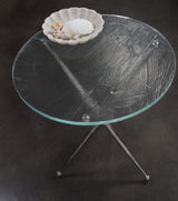 Signature Designs - Marcus Round End Table - Silver