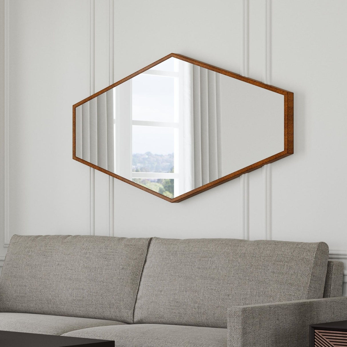 Haines - Wall Mirror - Gold