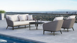 Marbella - Sofa, With Self Welt - Echo Ash / Gray