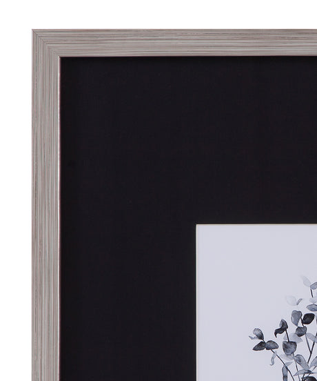 Brume Botanical - IV Framed Print - Black / Gray