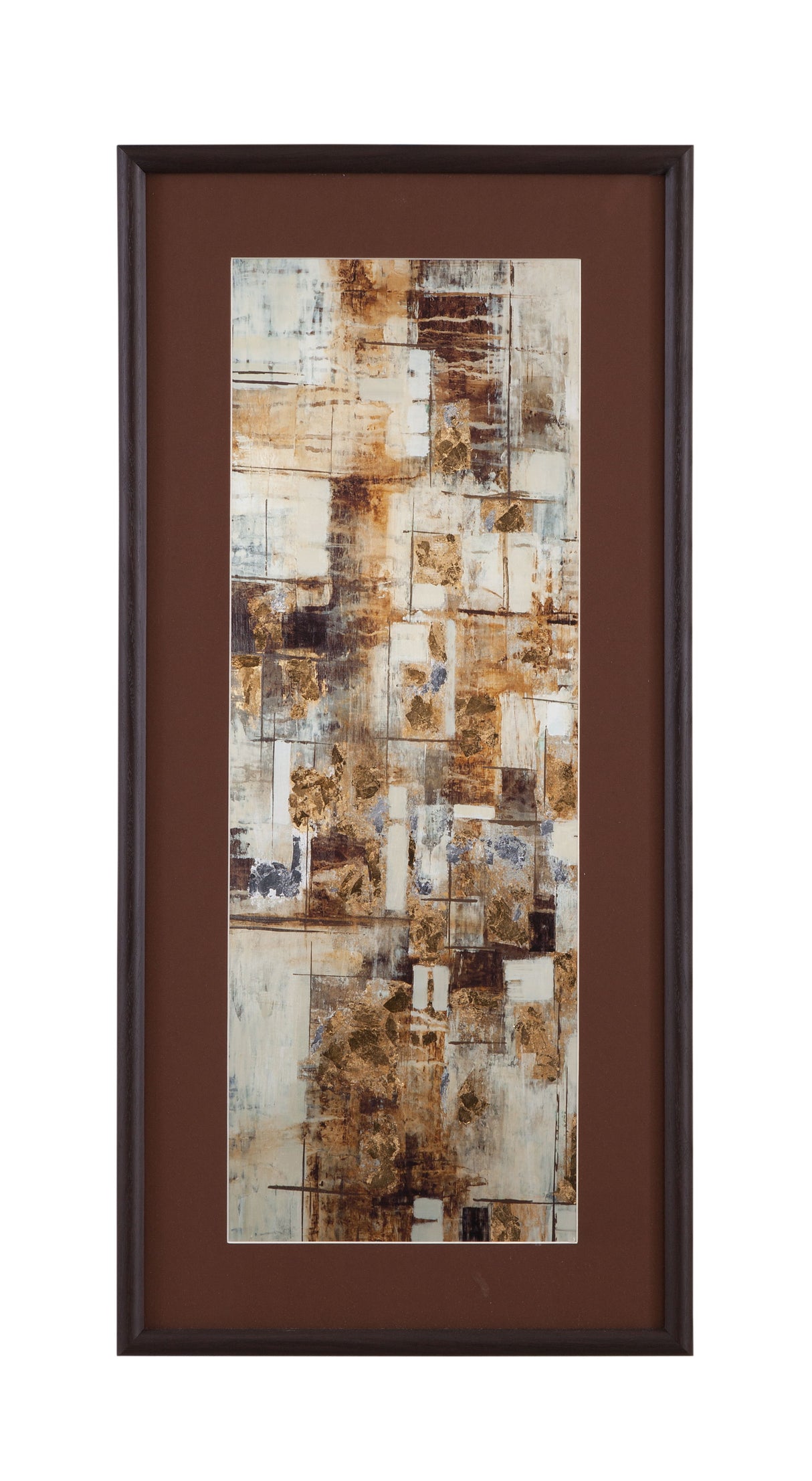 Reflected Sunshine - I Framed Print - Dark Brown / Gold