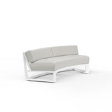 Newport - Curved Sofa - Frost