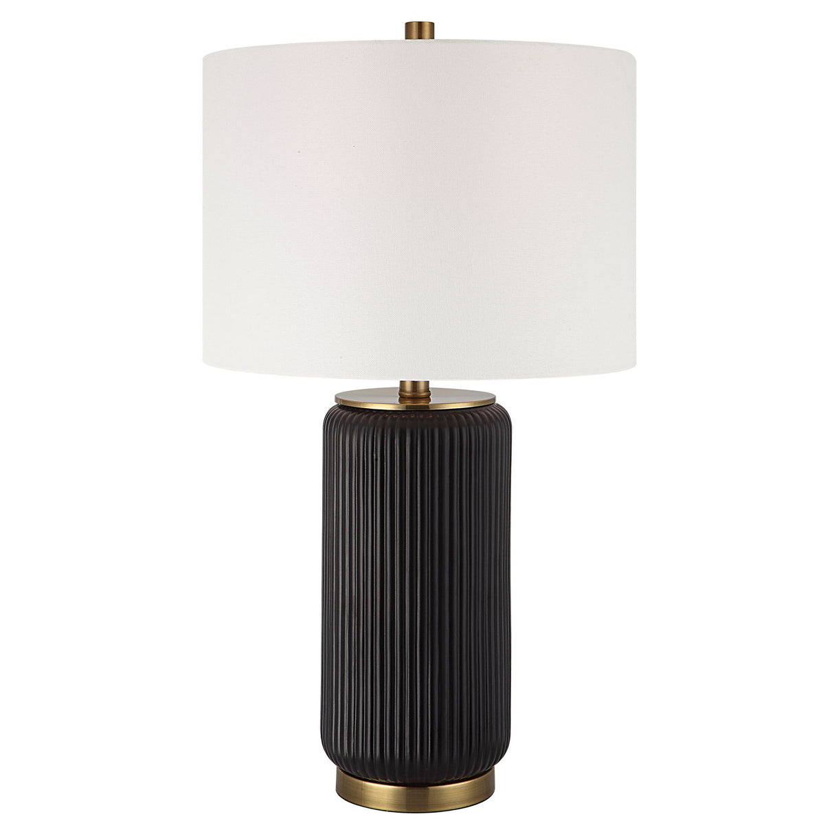 Table Lamp - Black & Gold