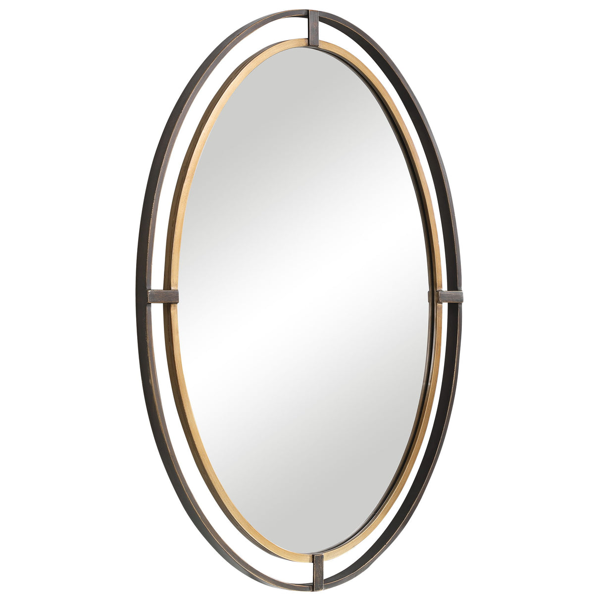 Mirror - Distressed Rustic Bronze