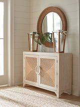 Newport - Lido Isle Nailhead Hall Chest - Beige