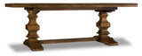 Archivist - Trestle Table With 2-18" Leaves