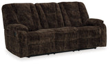 Soundwave - Reclining Sofa W/Drop Down Table