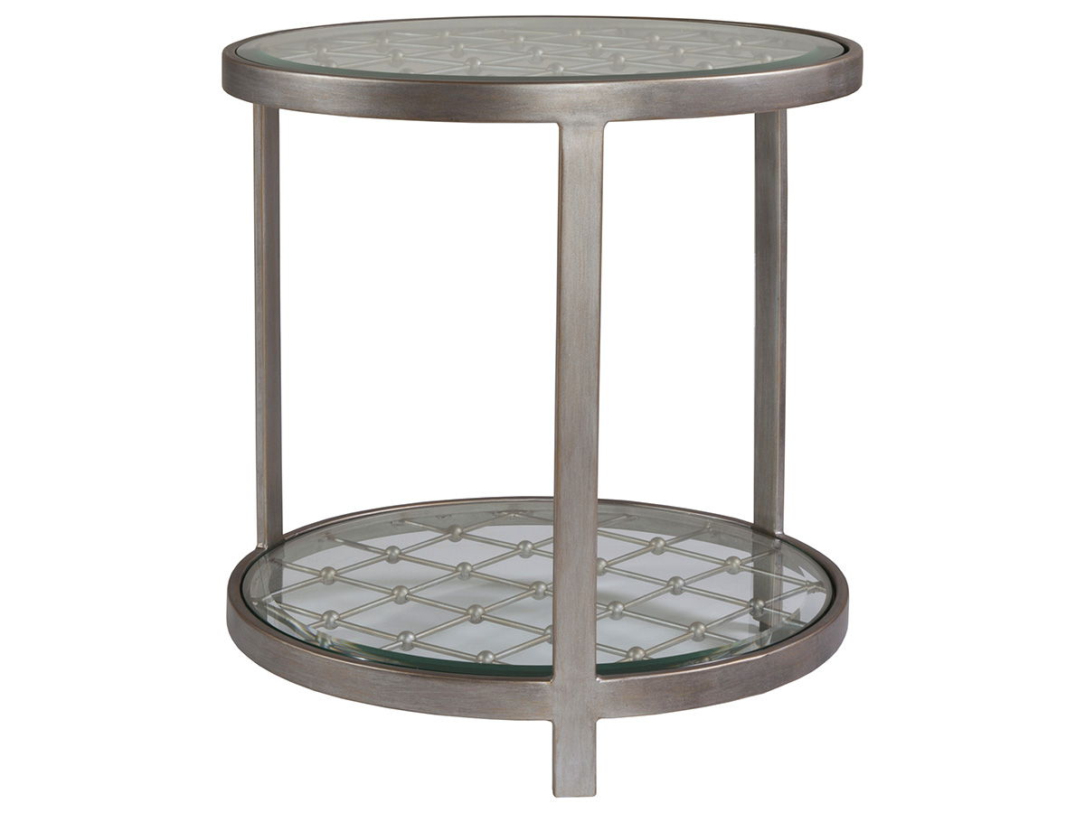 Metal Designs - Royere Round End Table